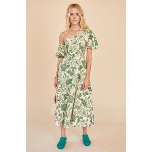 Hunter Bell Magnolia Dress in Green Gardens